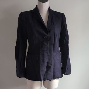 Lands' End Women's Dark Blue Blazer